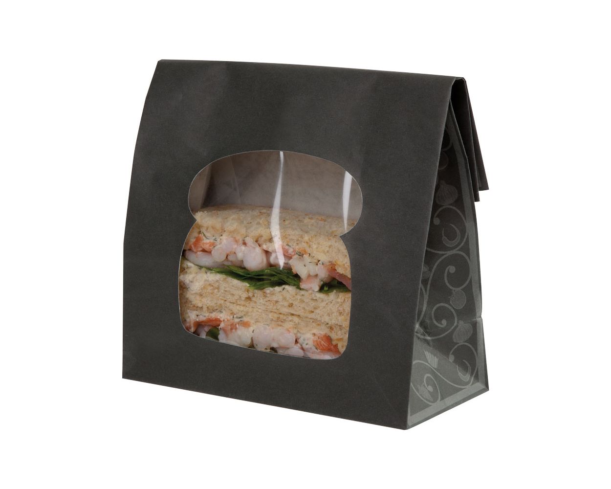 ELEGANCE SANDWICH BAG LAMINATE 155x72x220MM  CS/250 04SABAGE