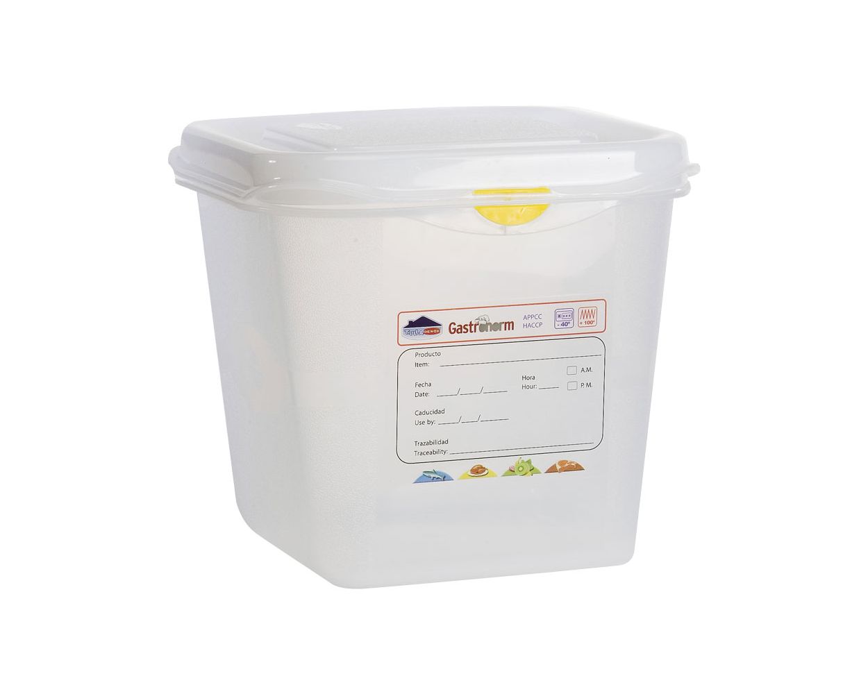 GN STORAGE CONTAINER 1/6 150MM DEEP   PACK X 12