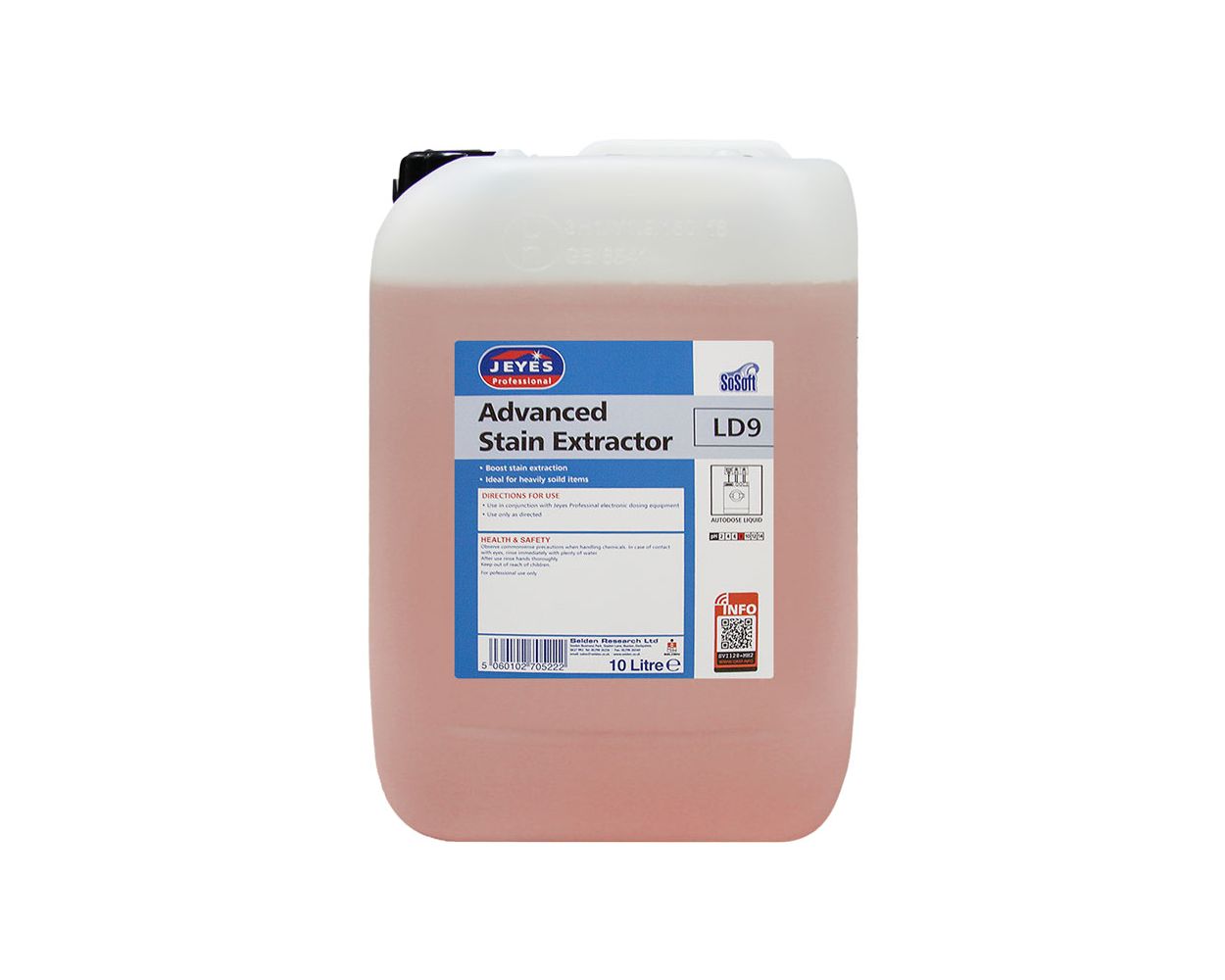 JEYES ADVANCED STAIN EXTRACTOR 10LTR