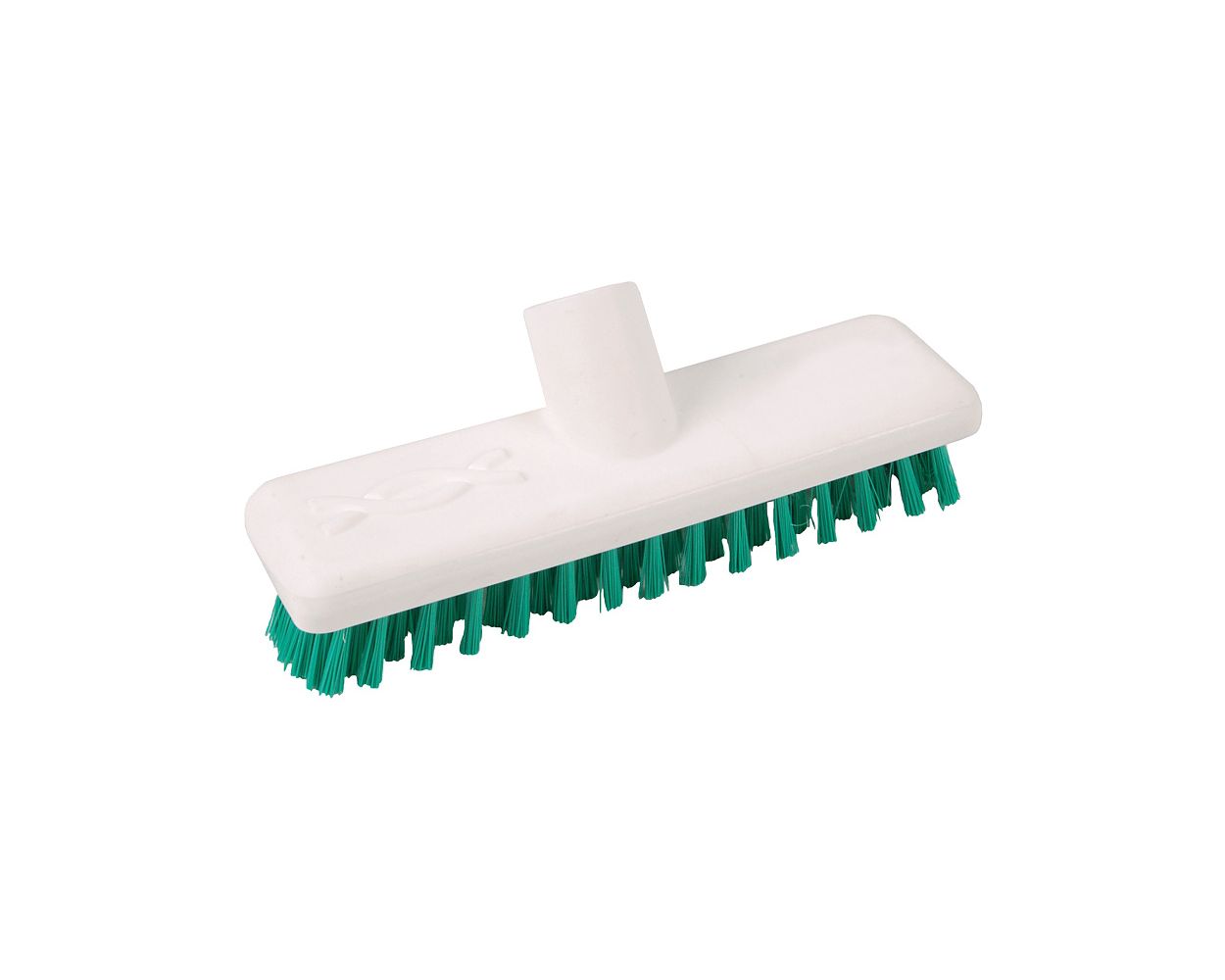 HYGIENE DECK SCRUBBER HEAD GREEN