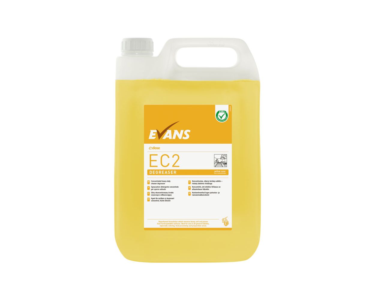EC2 DEGREASER 2x5LTR