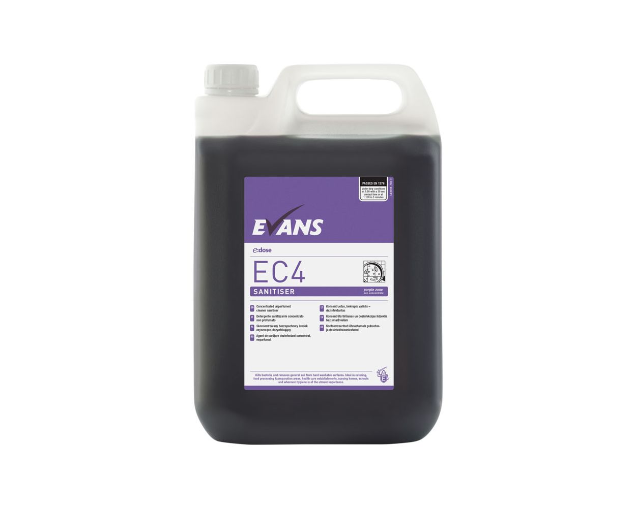 EC4 SANITISER 2x5LTR
