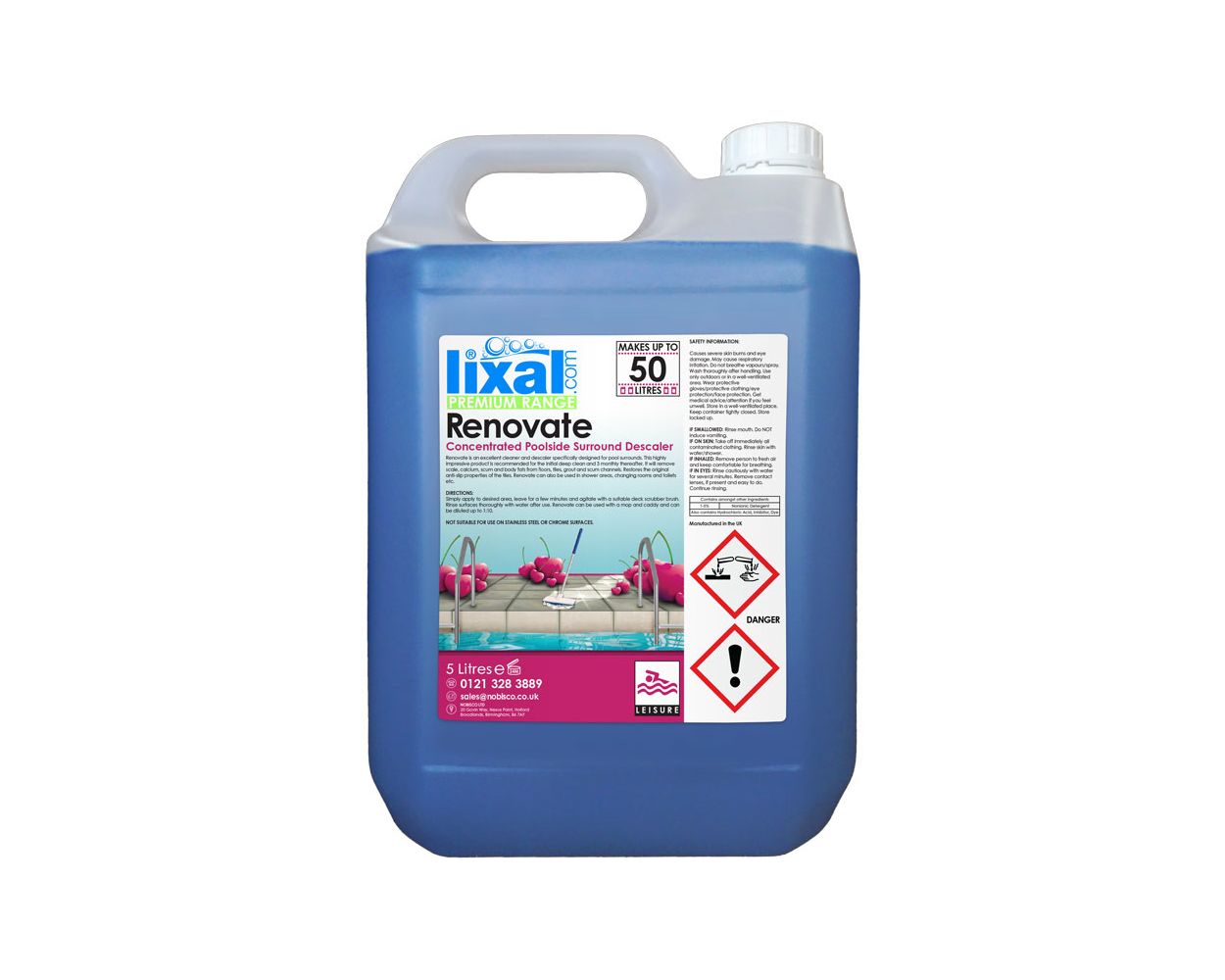 RENOVATE - TILE CLEANER AND DESCALER - 5L