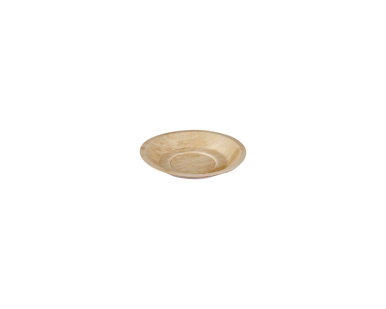 PALM LEAF ROUND PLATE 20CM CASE X 100