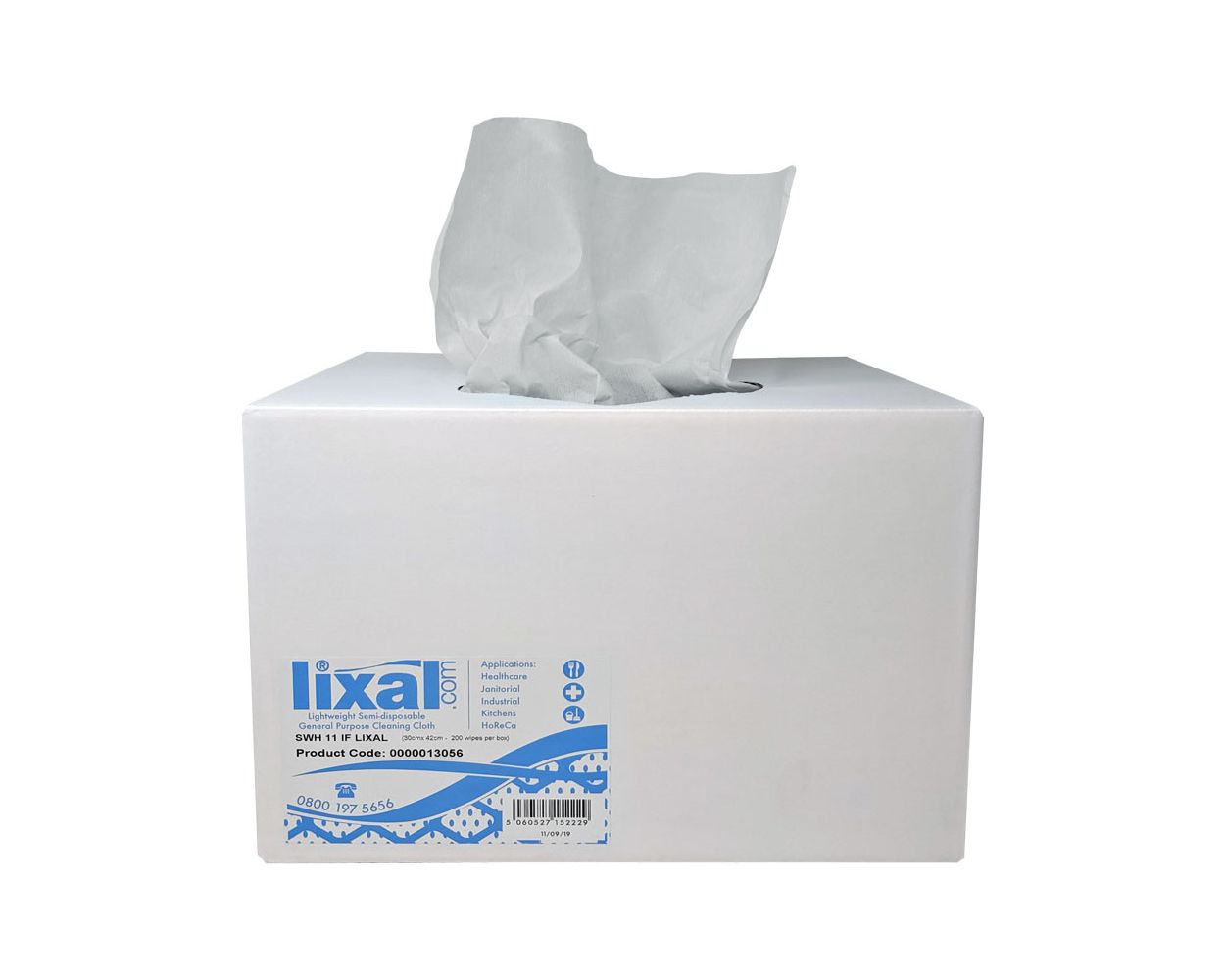 SWH11IF LIXAL WIPER POP/BOX 200 WIPES PER BOX