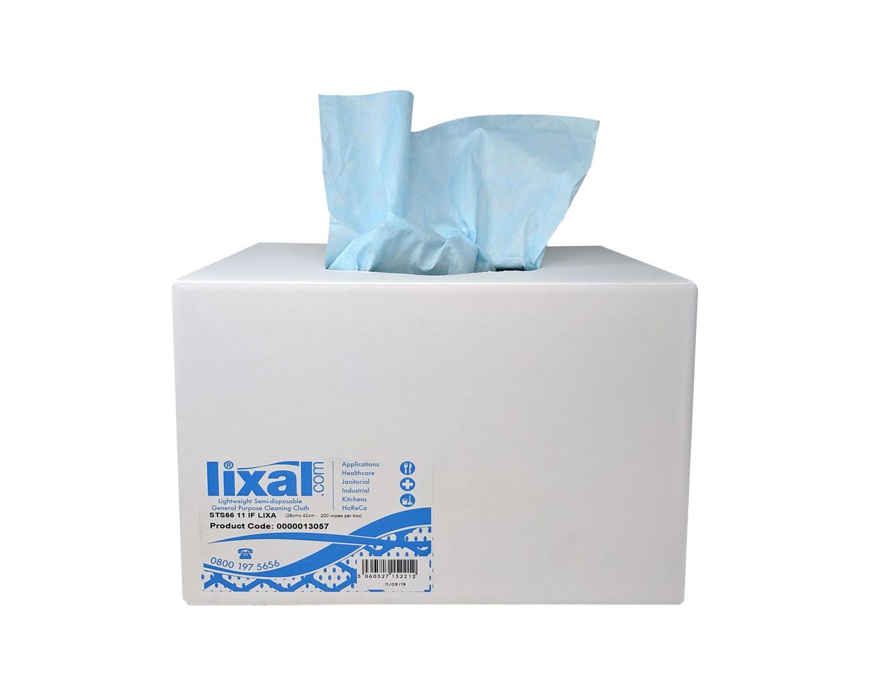 STS6611X60 LIXAL BRAGG BOX BLUE 200 SHEET PER PACK