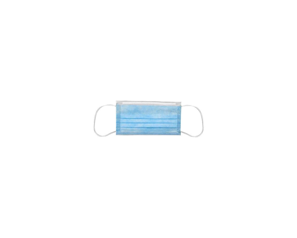 BLUE DISPOSABLE TYPE IIR MEDICAL FACE MASKS CASE/50