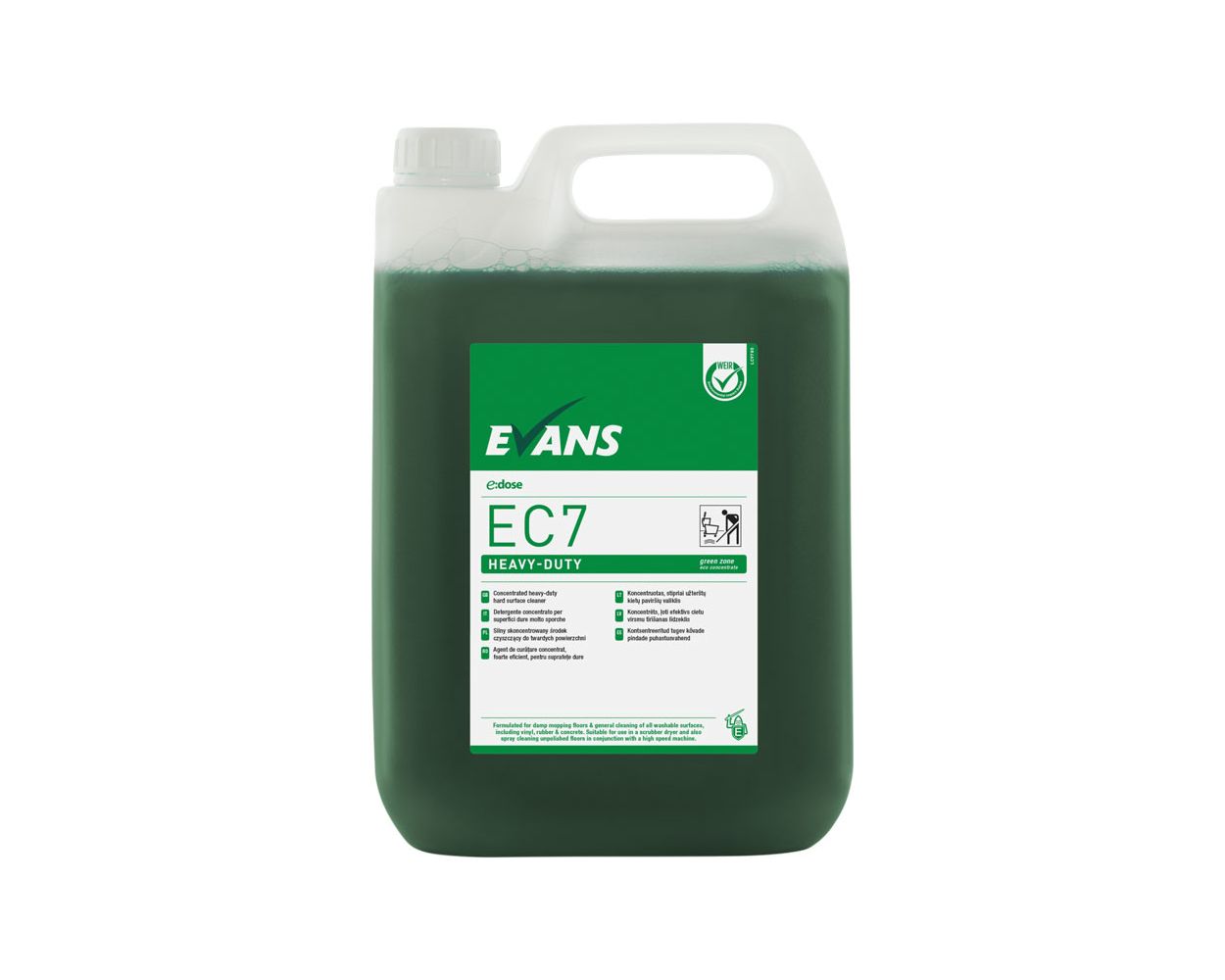 EC7 H.D HARD SURFACE CLEANER 2x5LTR EC7 H.D HARD SURFACE CLEANER 2x5LTR