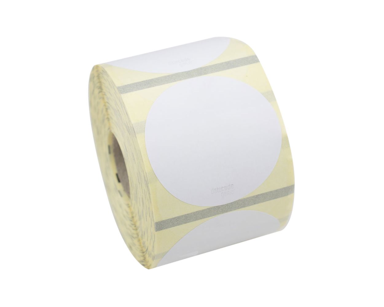 REMOVABLE 2" CIRCLE LABEL DCG 750 PER ROLL  PACK/2
