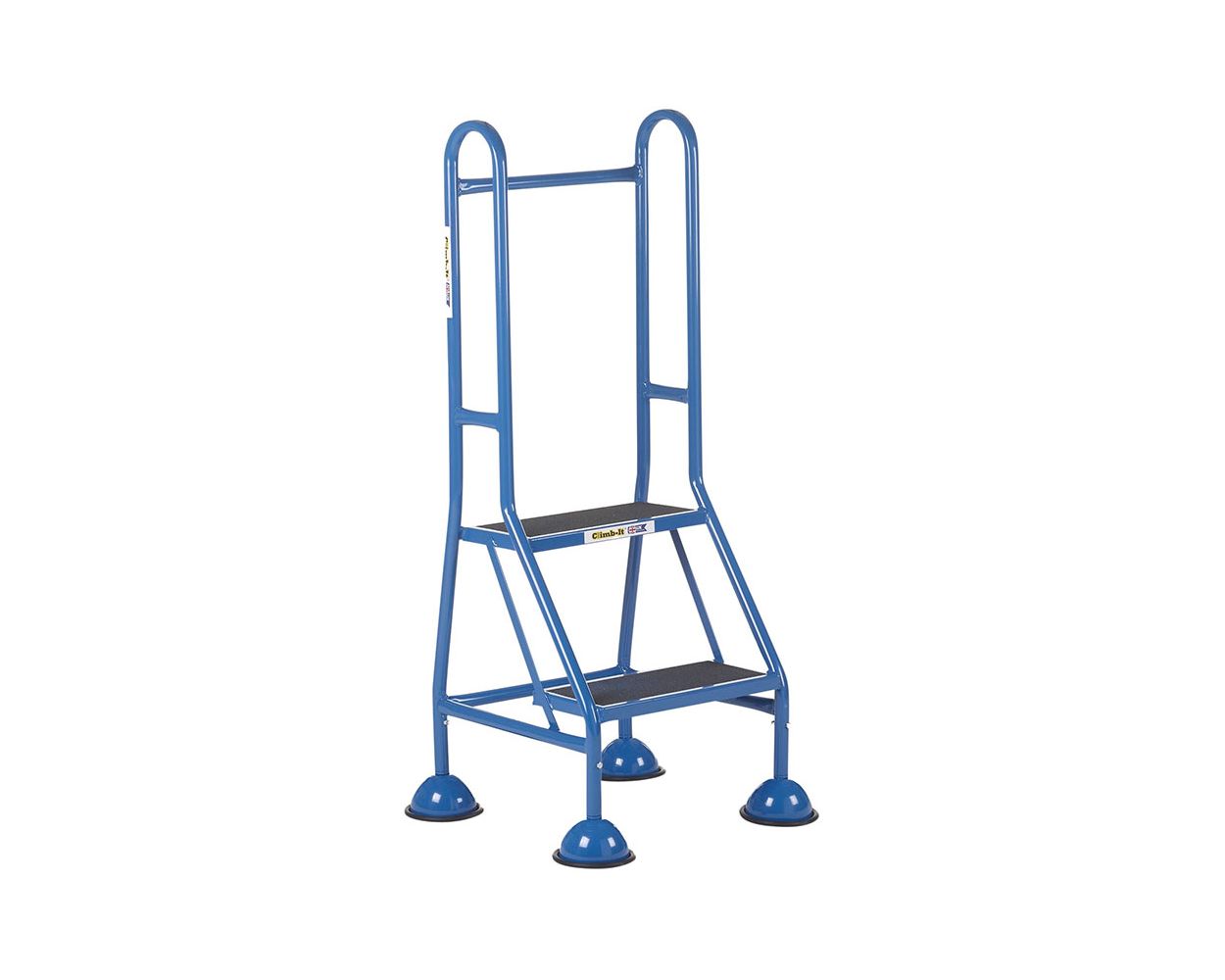 CLIMB IT DOMED FEET HANDY STEP FULL HANDRAIL