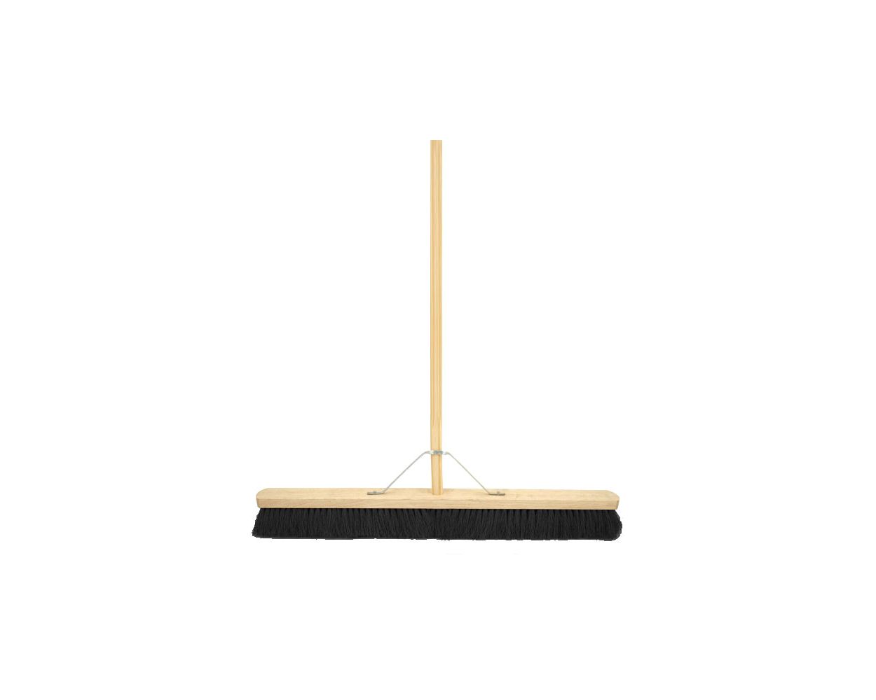 36" COCO BROOM COMPLETE 1.1/8" STALE + METAL STAY