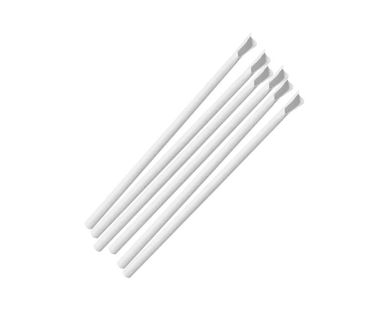 COMPOSTABLE PAPER SPOON STRAW PACK X 250