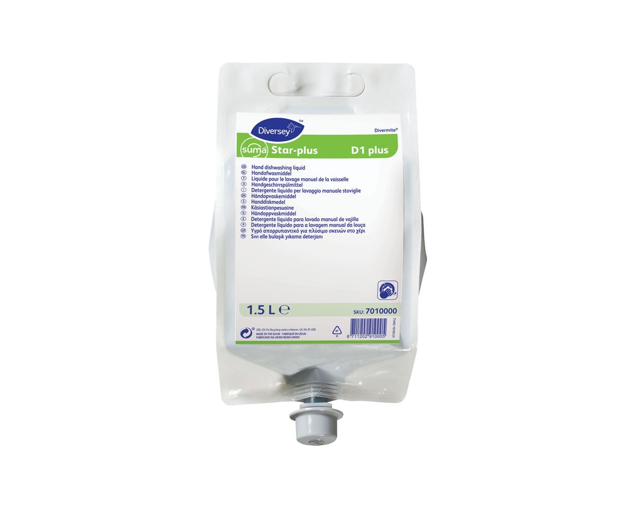 SUMA STAR D1+ WUL 4x1.5L PER CASE 7010000