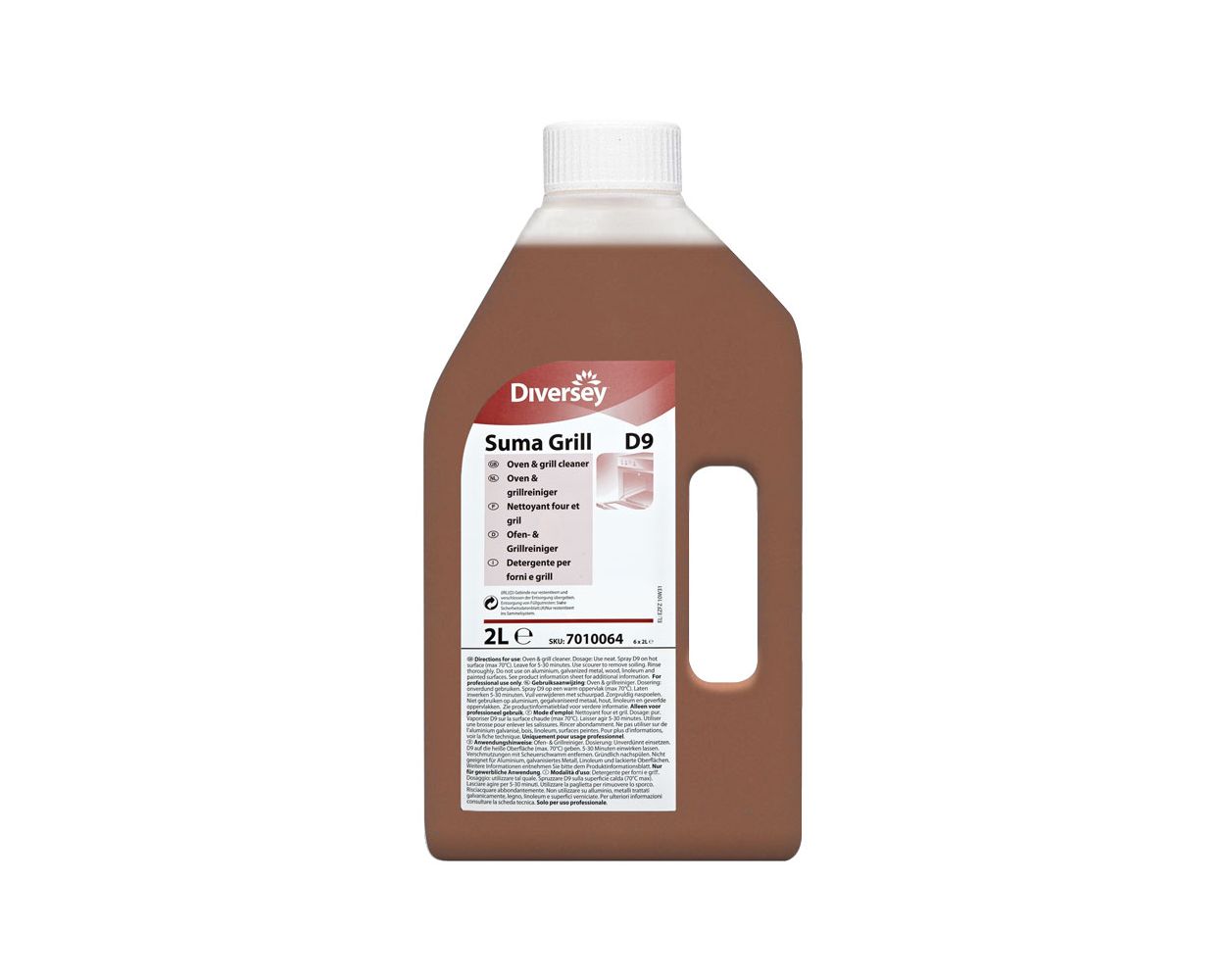 SUMA GRILL D9 OVEN CLEANER 6x2L PER CASE 7010064