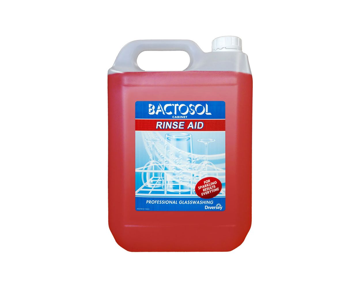 BACTOSOL CABINET GLASS WASH RINSE AID 2x5L P/CASE J043590