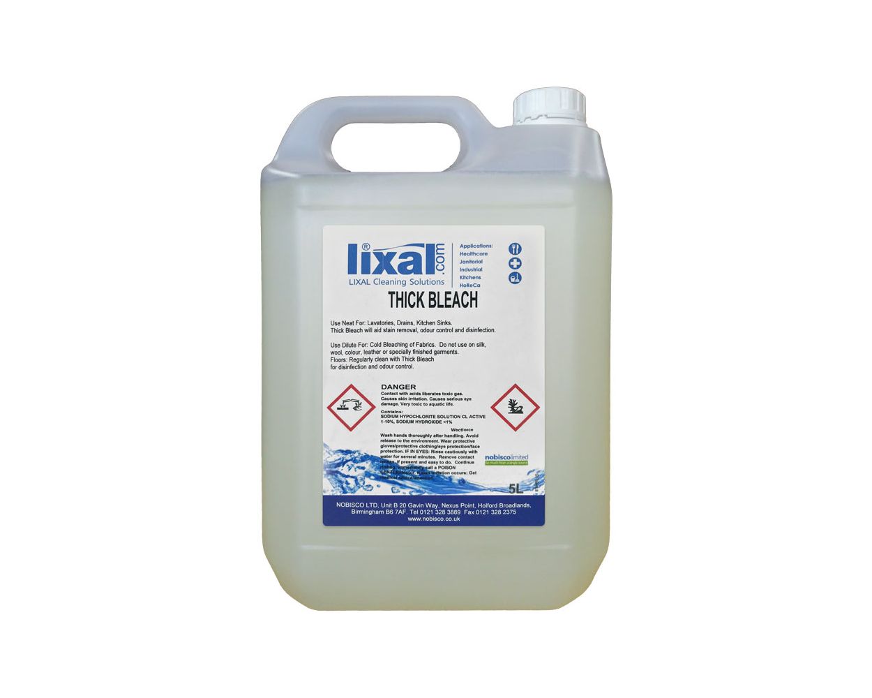 TOUGH THICK LIXAL BLEACH 5L