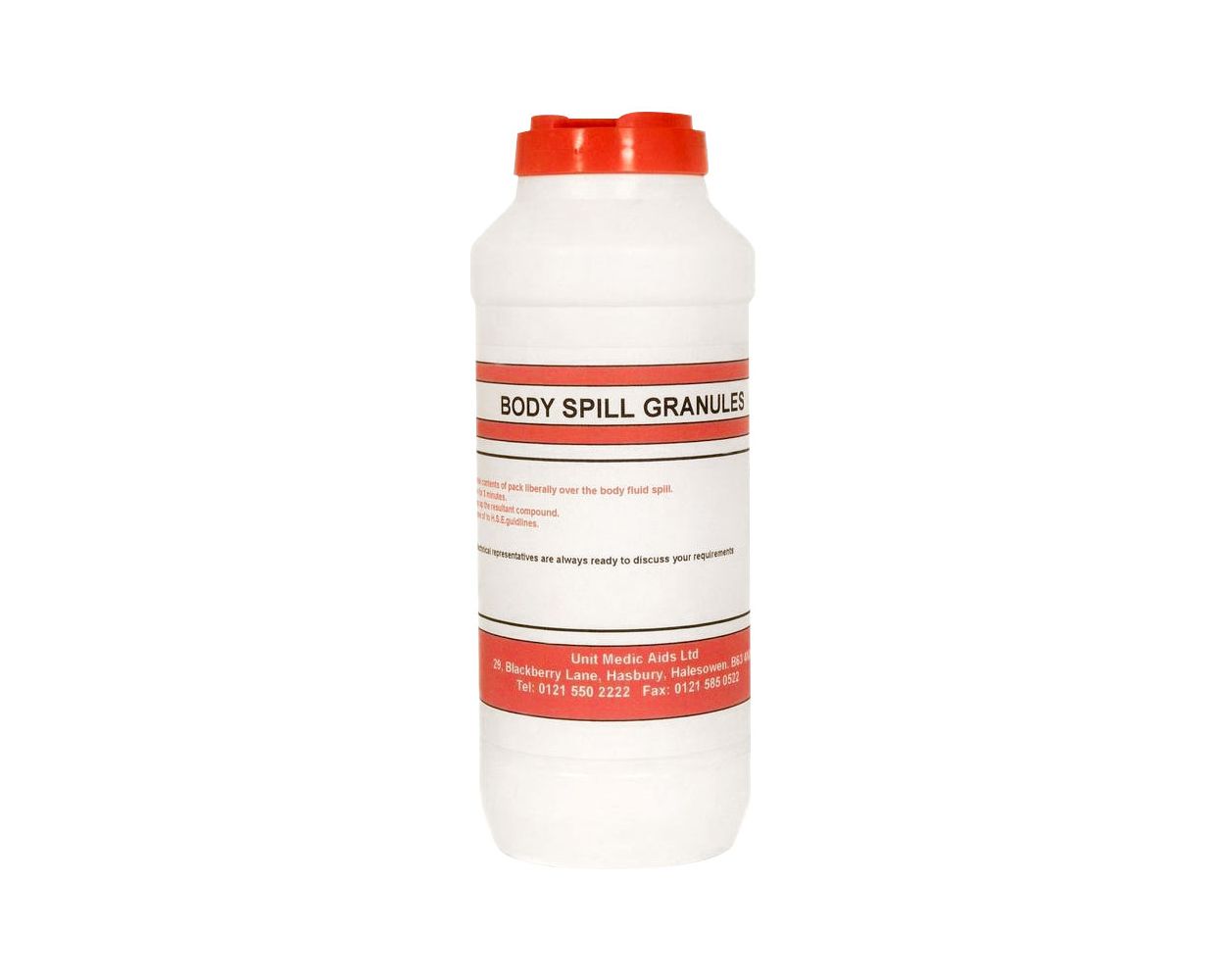 EMERGENCY SPILLAGE COMPOUND 500GRAM SHAKER