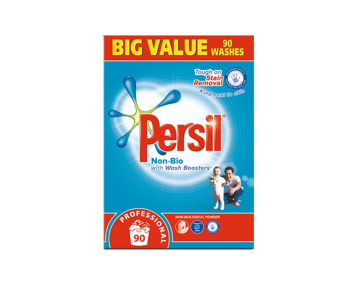PERSIL NON BIO 90 WASH 7.65KG