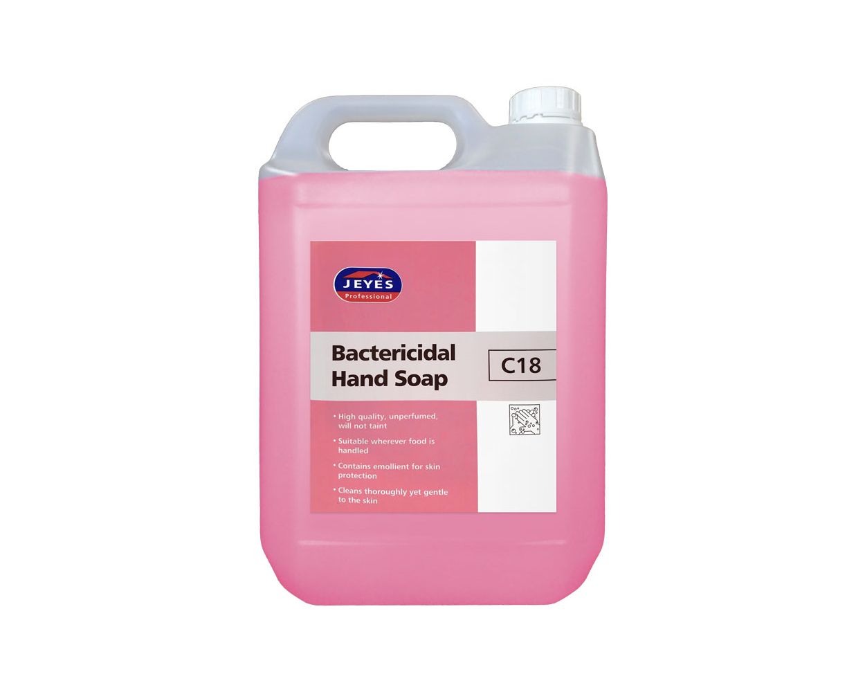 C18 BACTERICIDAL HAND SOAP 2x5LTR