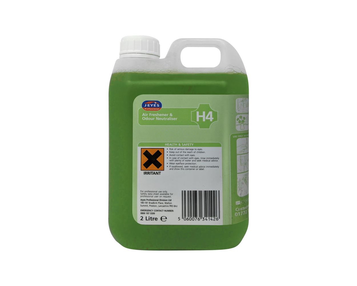 H4 AIR FRESH/ODOUR NEUTRALISER 2x2LTR