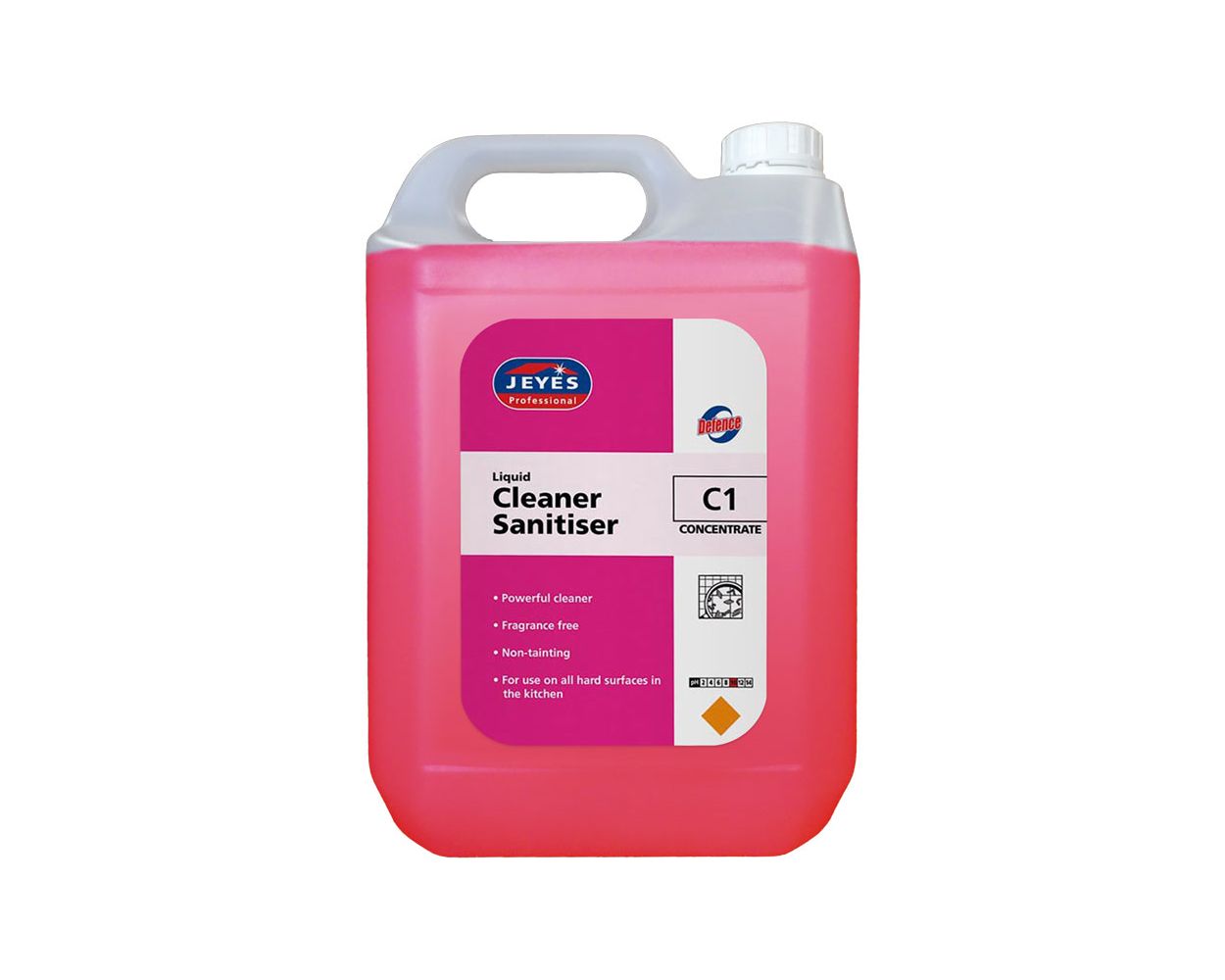 C1 DEFENCE SANITISER CONC. 2X5L