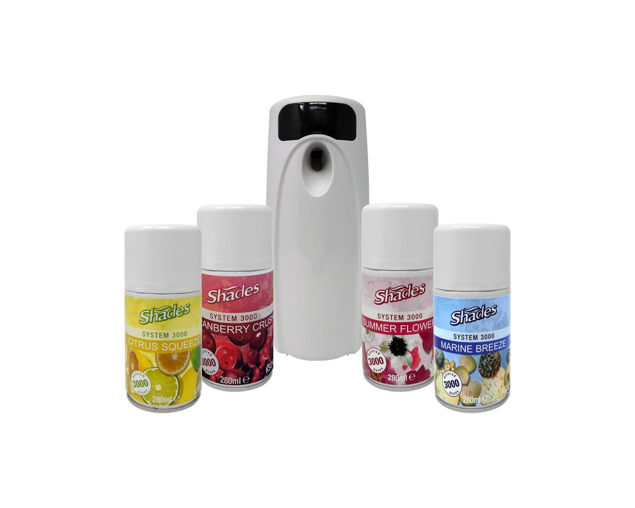 SYSTEM 3000 STARTER PACK 1 UNIT,4 REFILLS & 2 BATTERIES