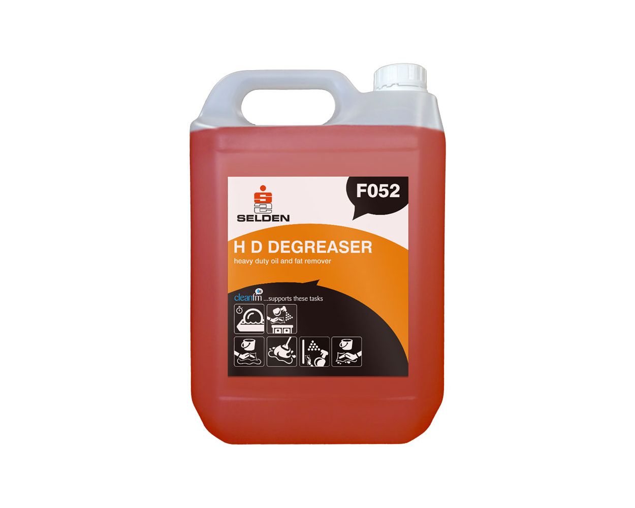 HD DEGREASER AND ODOUR CONTROL 5L FO52