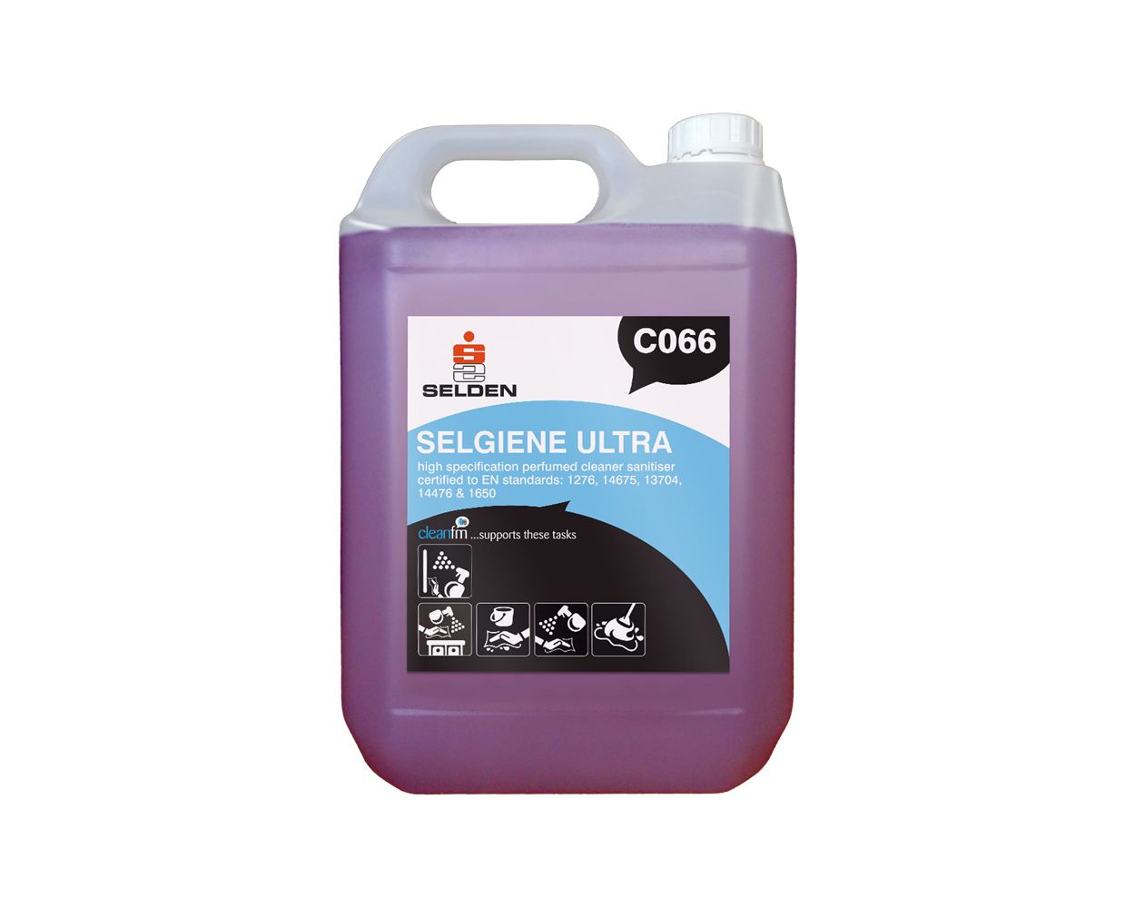 SELGIENE ULTRA HARD SURFACE CLEANER/ V.SANITISER - 2x5ltr SELGIENE ULTRA HARD SURFACE CLEANER/ V.SANITISER - 2x5ltr