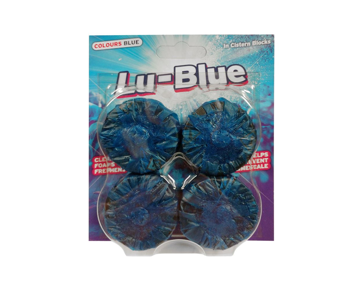 TOILET SYSTEM BLOCKS BLOO BLOCKS  4 PER CASE