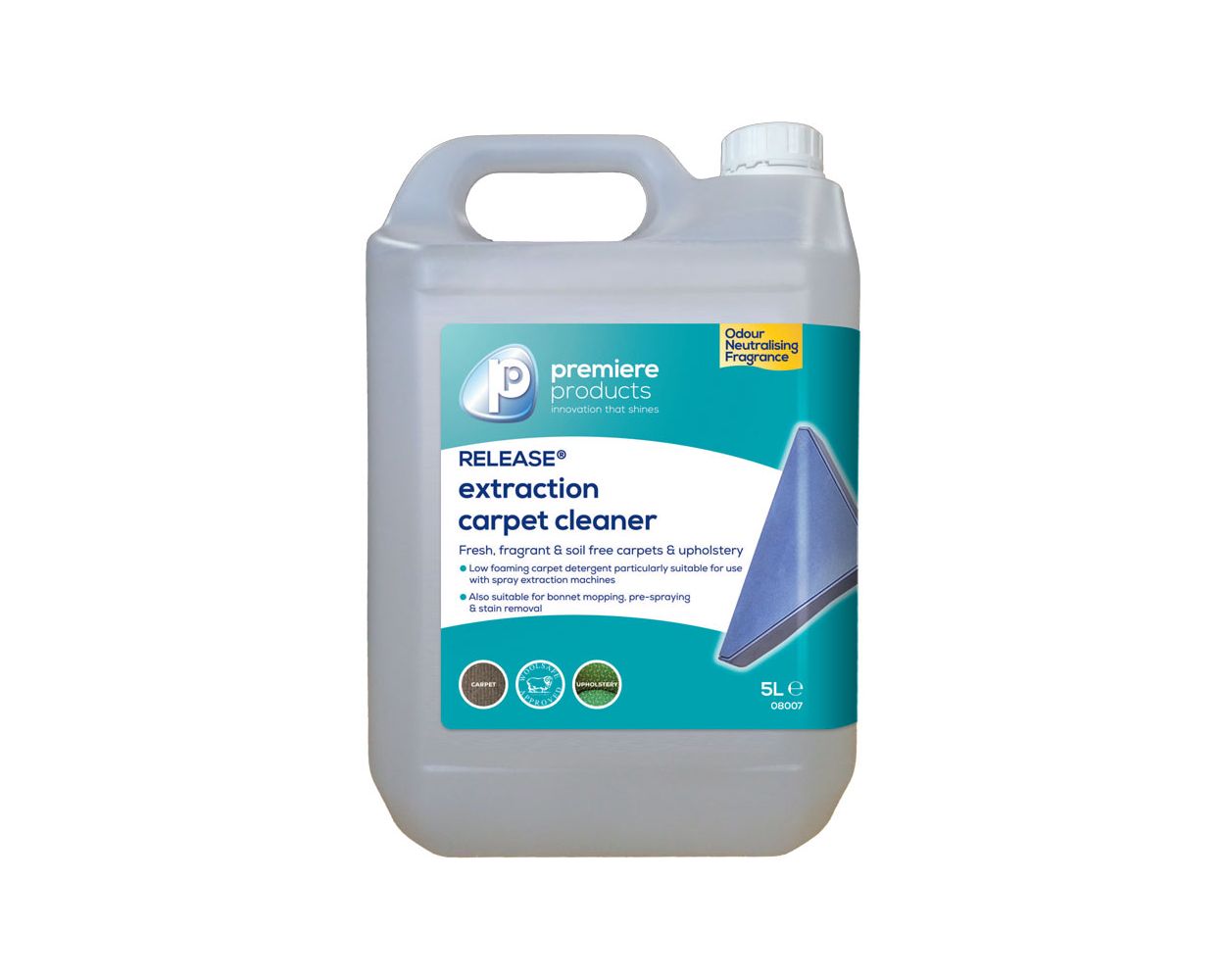 RELEASE - 5L - PREMIER CARPET SHAMPOO