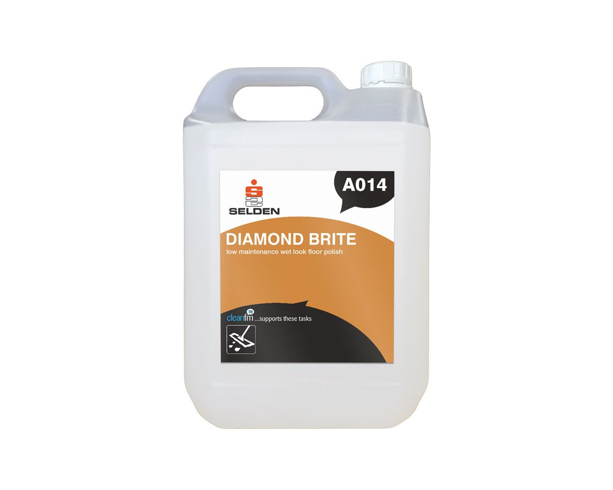 DIAMOND BRITE FLOOR POLISH 2X5L - WET LOOK A014