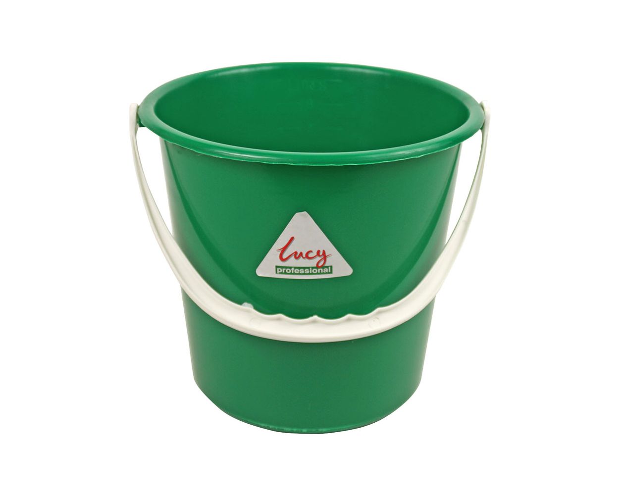 10L BUCKET PLASTIC - GREEN SYR LUCY BRAND LINE