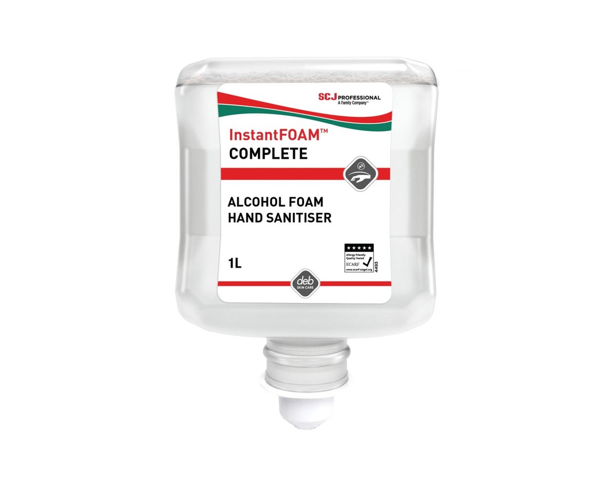 DEB INSTANT FOAM HAND SANITISER 6X1LTR