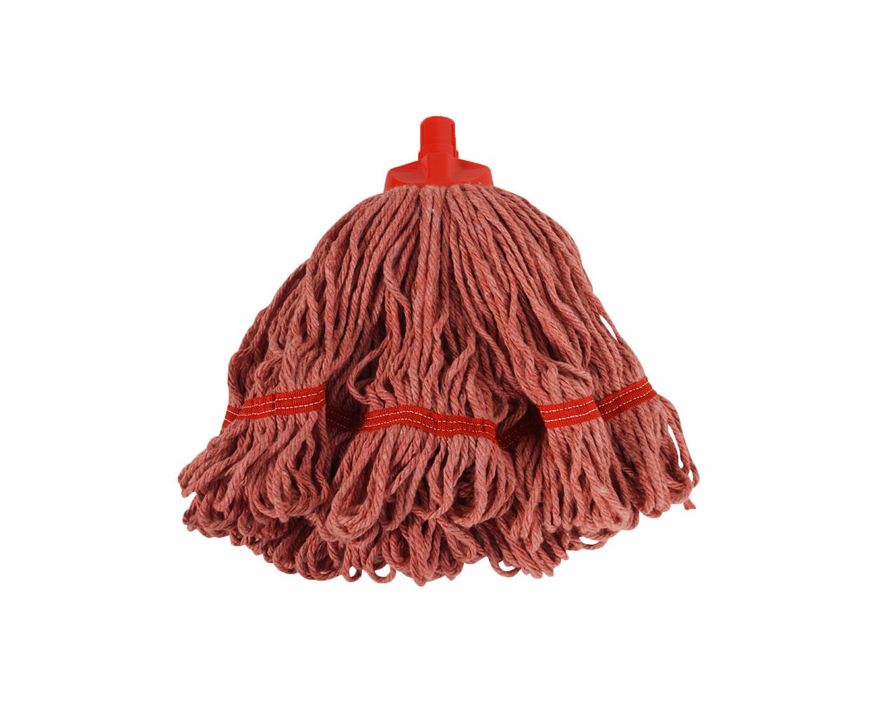 FREEDOM "MINI" MOP HEAD LOOPED RED - 350MM - SYR HOSPITAL