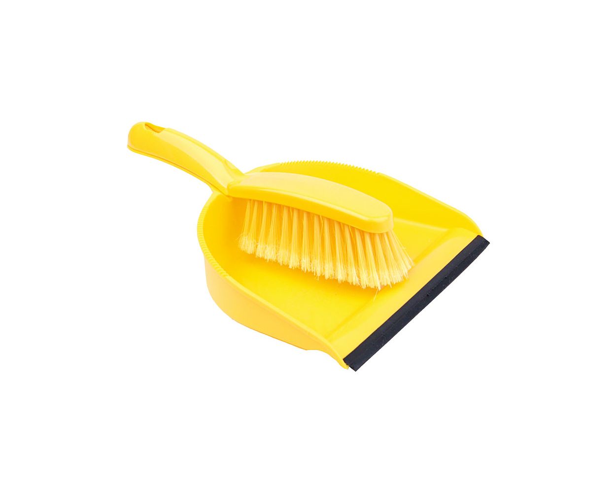 YELLOW DUSTPAN & BRUSH