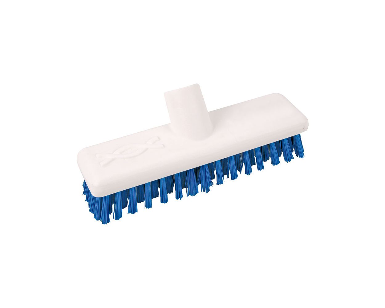 HYGIENE DECK SCRUBBER HEAD BLUE