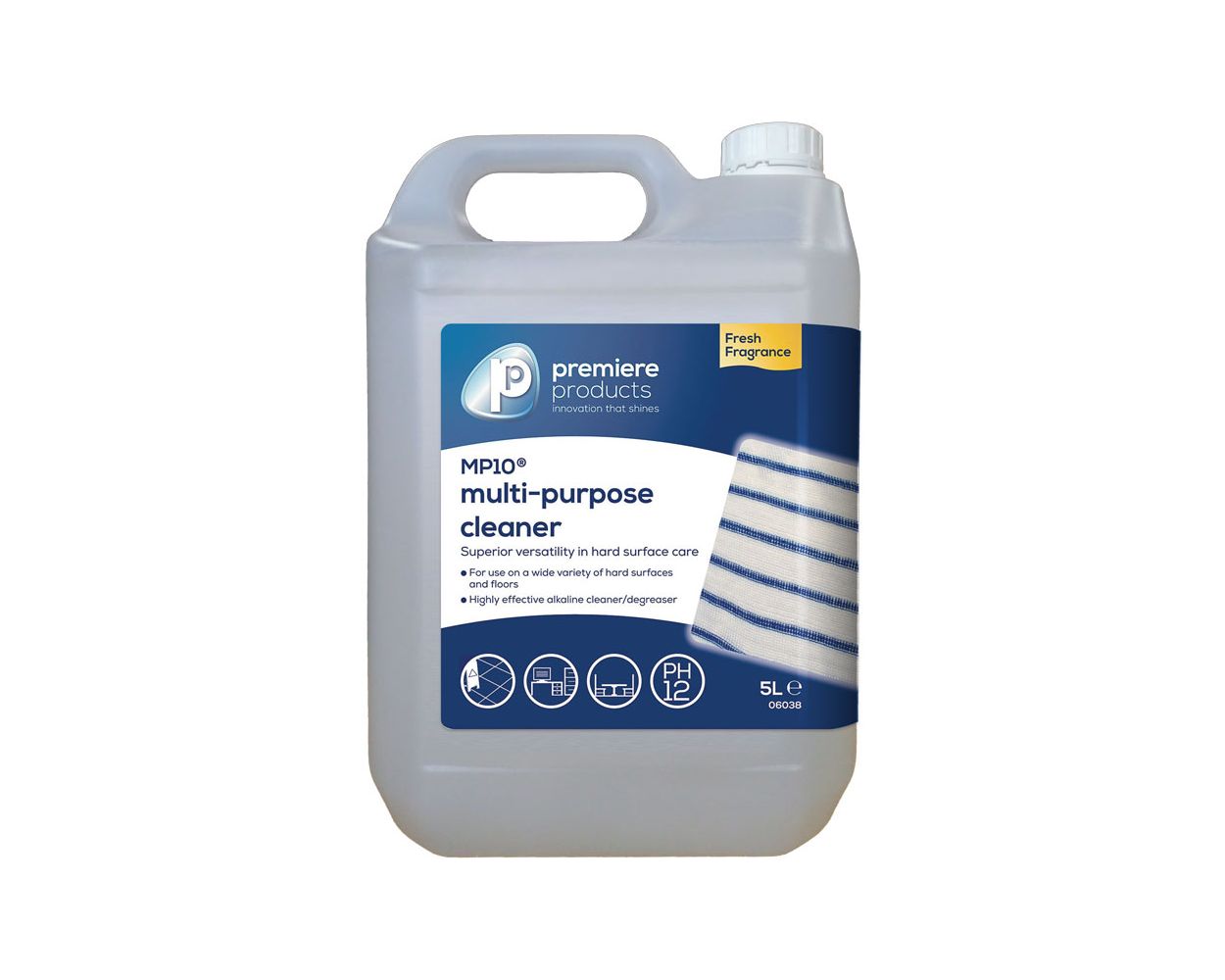 MULTI PURPOSE ALKALINE CLEANER MP10 5L PREMIERE MULTI PURPOSE ALKALINE CLEANER MP10 5L PREMIERE