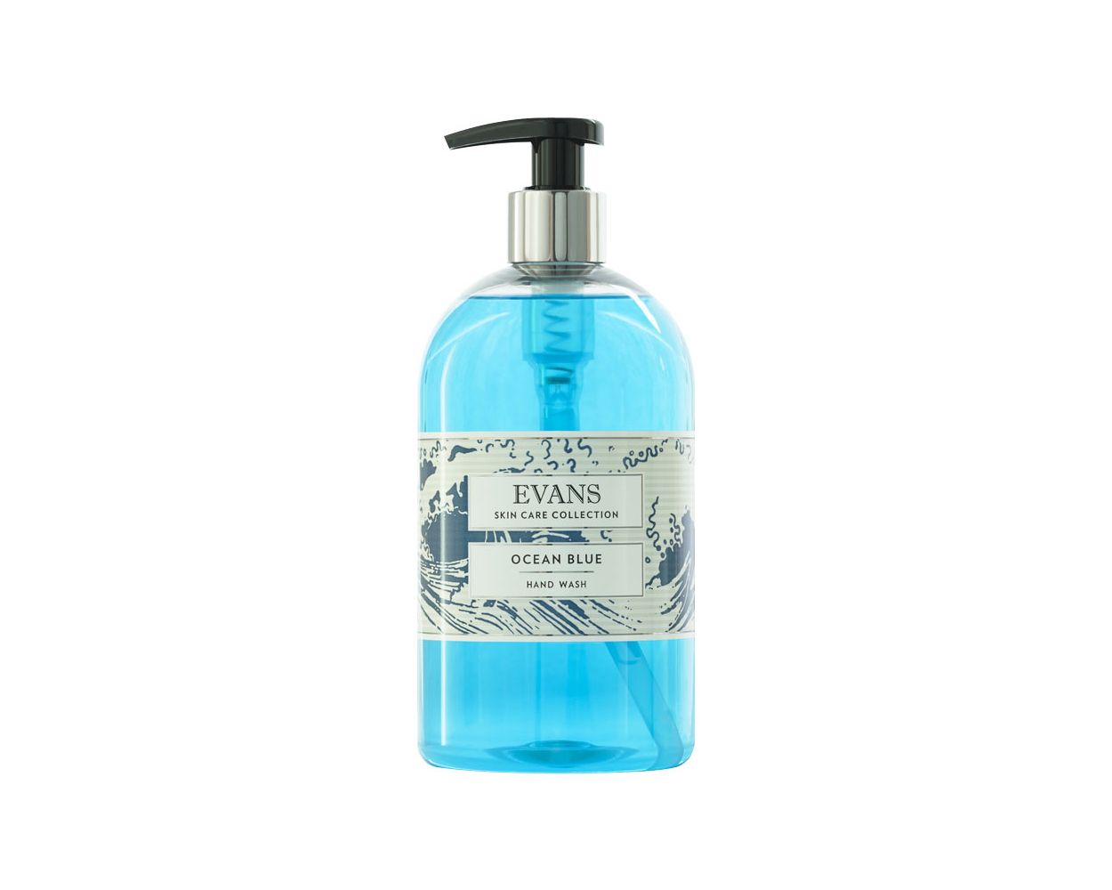 500ML OCEAN BLUE HANDWASH OCEAN BLUE PUMP ACTION SOAP