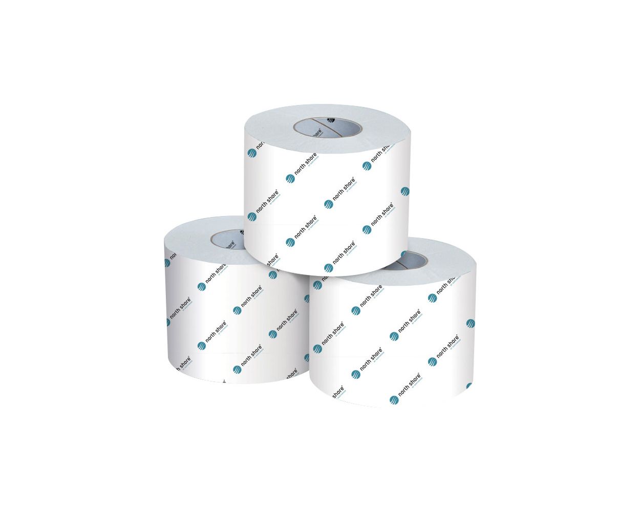 PACK 36 WHITE ECOSOFT 2PLY TOILET TISSUE BAY WEST 616