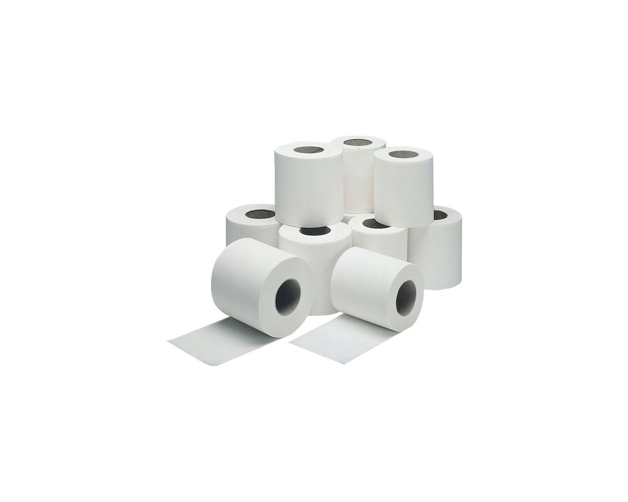 STANDARD TOILET ROLL 320 SHEET 2PLY WHITE 36 PER PACK