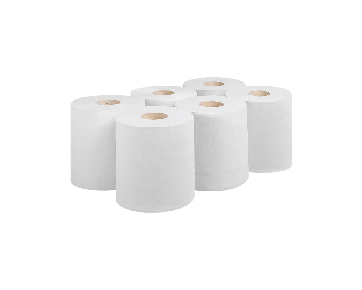 1PLY WHITE C/FEED 6 PER PACK 300 METRE