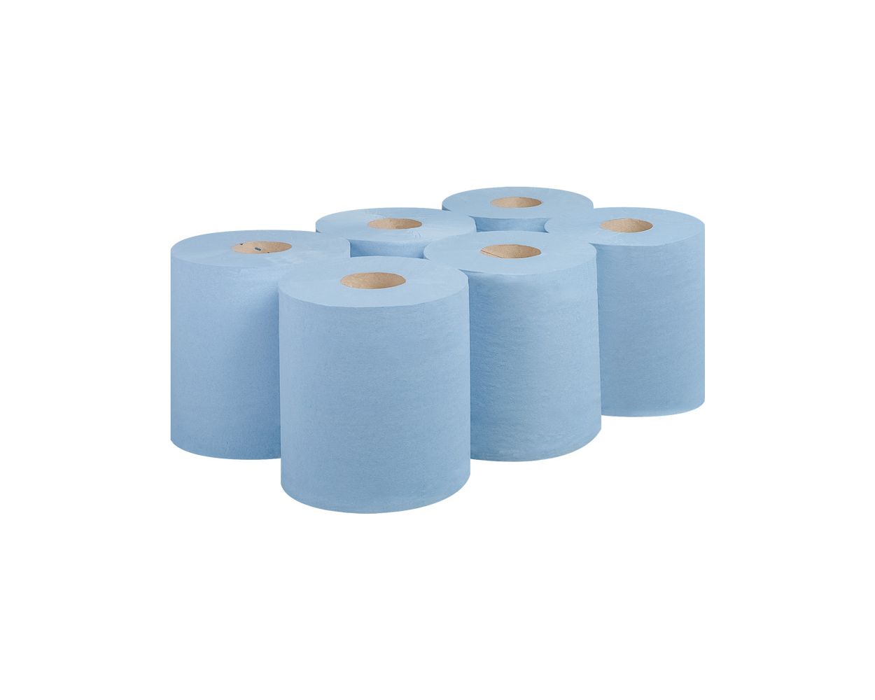 BLUE C/FEED 2PLY 150M LENGTH 6 ROLLS PER PACK