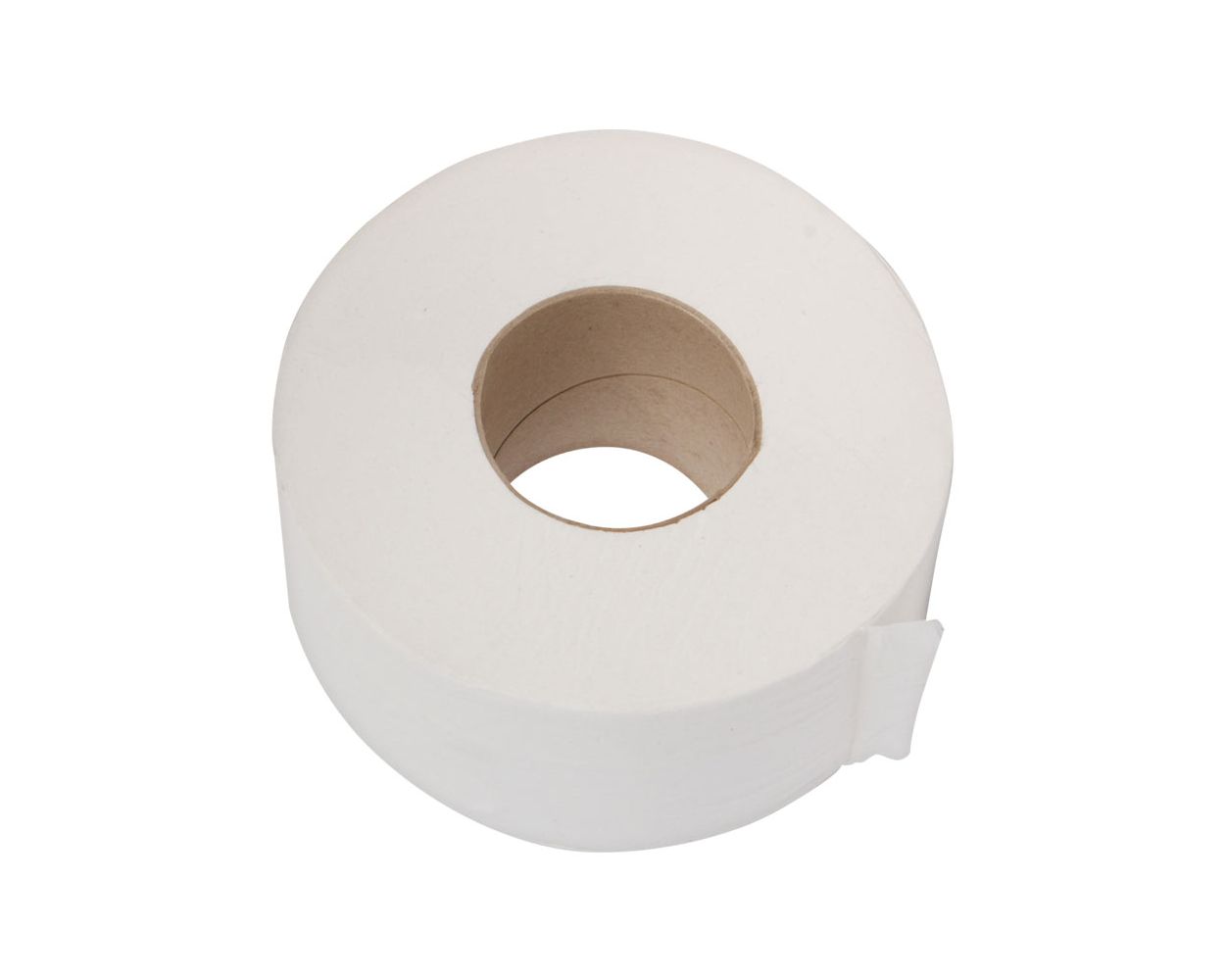 MINI JUMBO TOILET ROLLS 1PLY WHITE 300M 12 PER PACK L/C