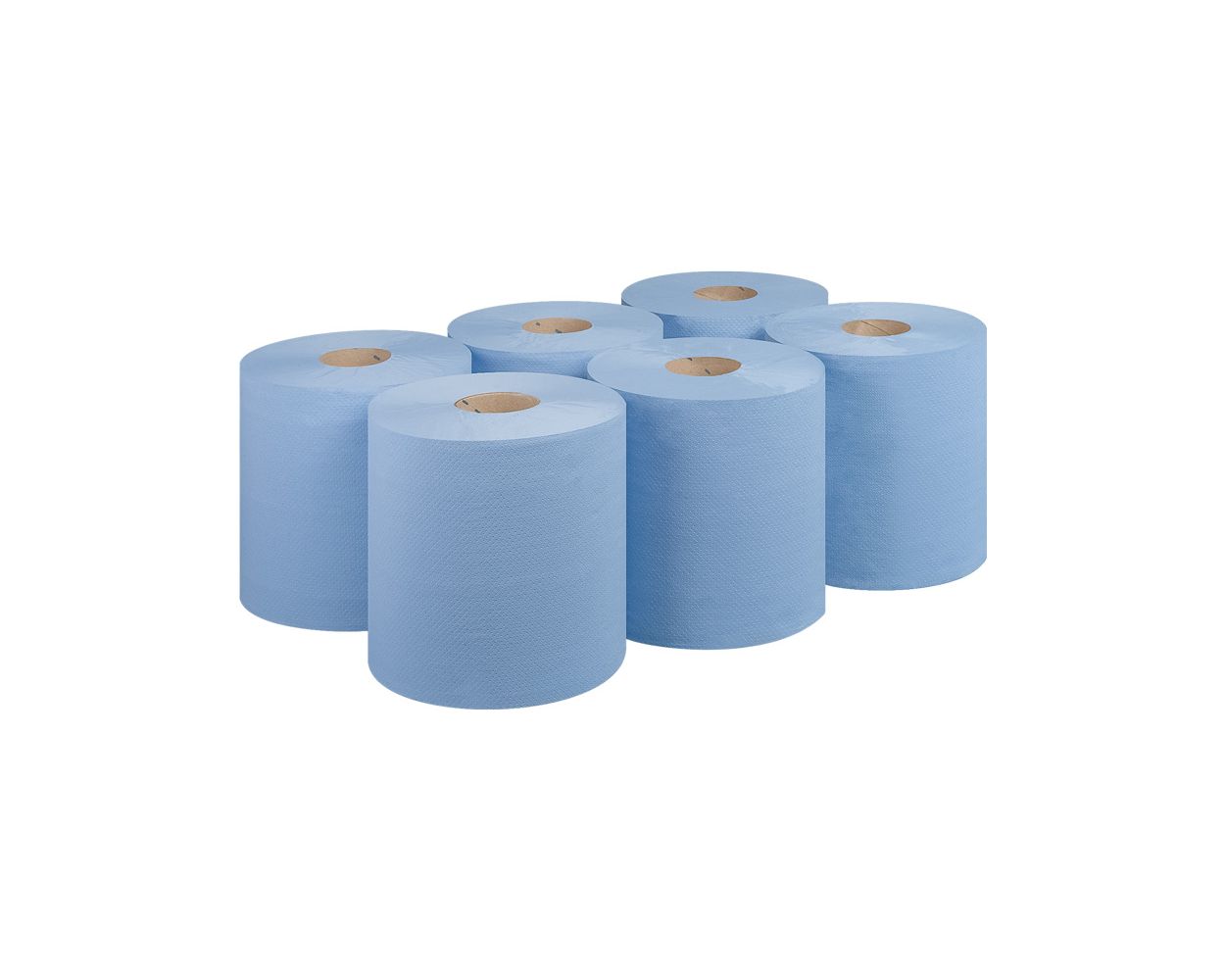BLUE C/FEED EMBOSSED - 150M 6 PER PACK