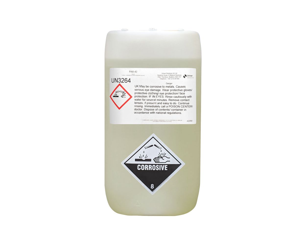 POLY-ALUMINIUM CHLORIDE (PAC) LIQUID FLOCCULENT 25LTR