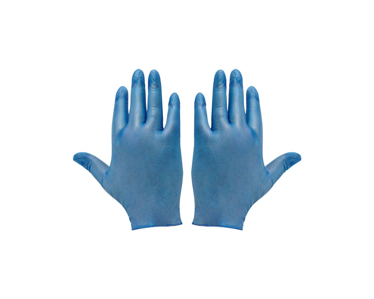 BLUE VINYL DISP GLOVES XLARGE POWDER FREE 100/CASE   GD13