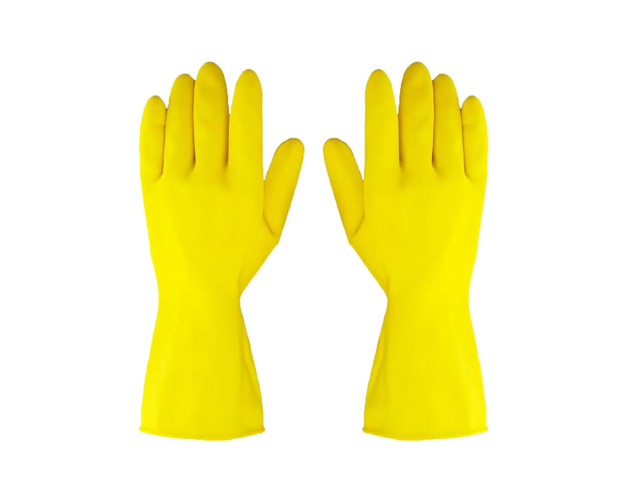 LINED GLOVE - MEDIUM YELLOW WASHING UP GLOVE