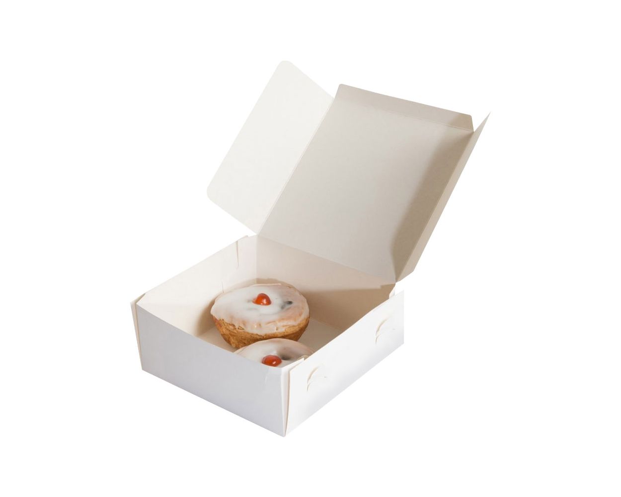 10x10x5" WHITE CAKE BOX 100 PER BOX