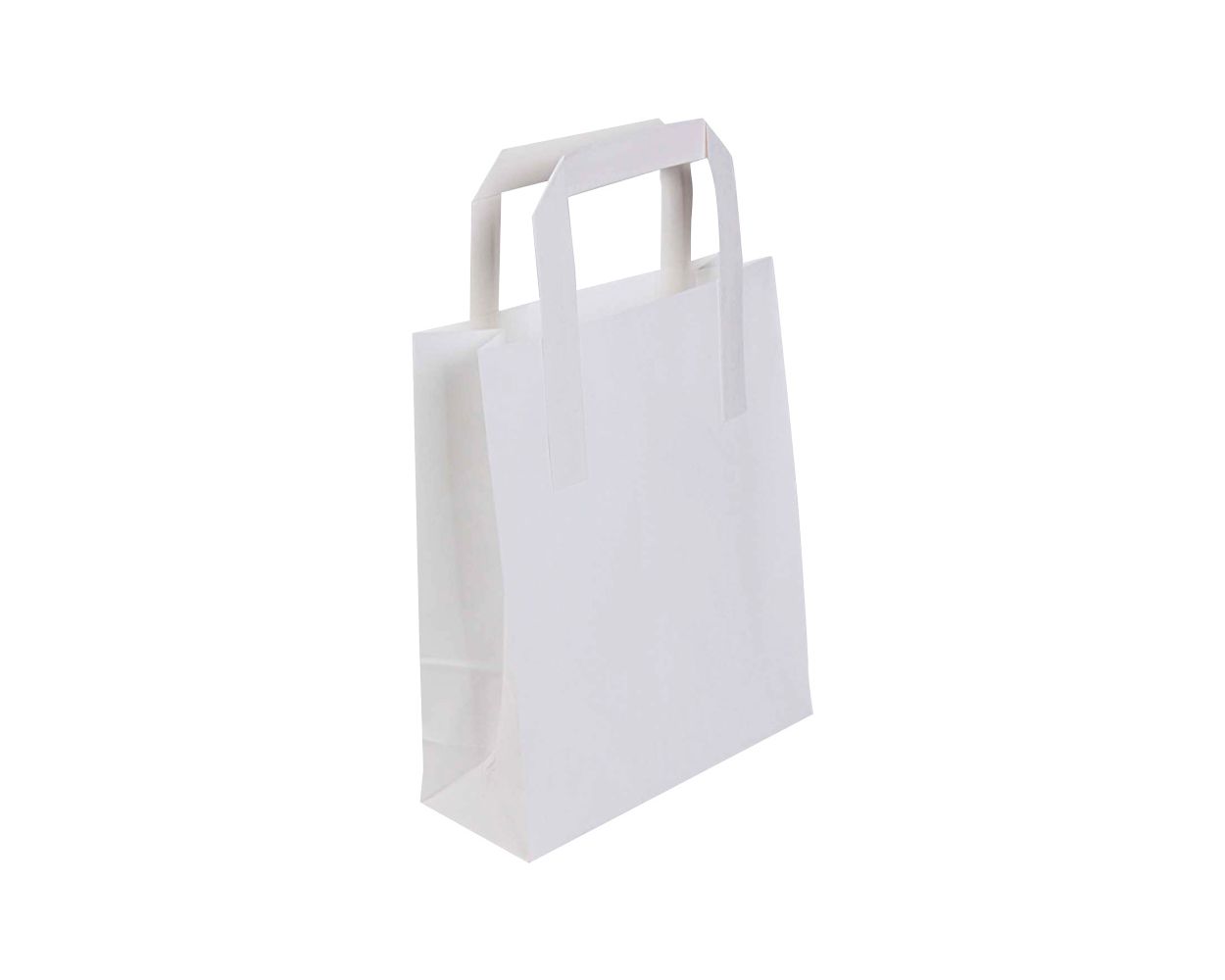 BLOCK BOTTOM BAG - LARGE WHITE 250 / CASE 250*380*300 MM