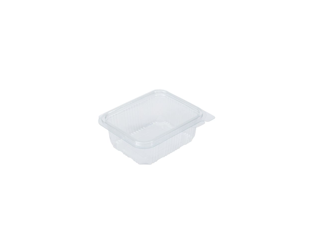 CRISTAL 375CC CLEAR SALAD BOX 700 PER CASE